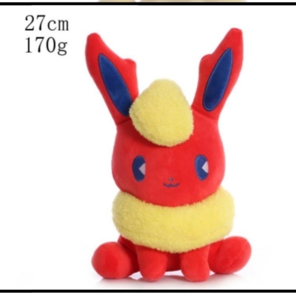 Pokemon plush Flareon sitting medium - Picture 1 of 1